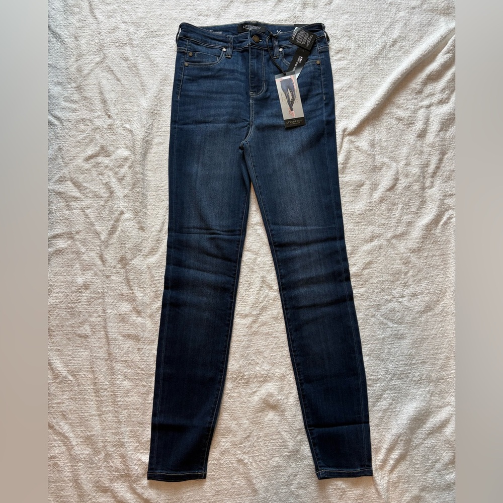 Liverpool Los Angeles Abby High Rise Skinny Jeans